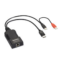 Agility ZeroU KVM over IP Transmitter - Single-Monitor, USB 2.0, Digital Audio, USB-Powered, Small Form Factor