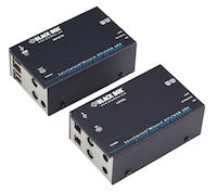 Wizard SRX KVM Extender - Dual-Monitor DVI-D, USB 2.0, Audio, Single-Access, CATx