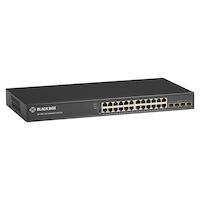 LGB5000 Series Gigabit Ethernet (1000-Mbps) Managed Switch - (44) 10/100/1000-Mbps Copper RJ45, (4) 100/1000-Mbps Dual-Media SFP, (4) 1/10Gbps SFP+